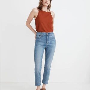 Madewell perfect vintage crop denim